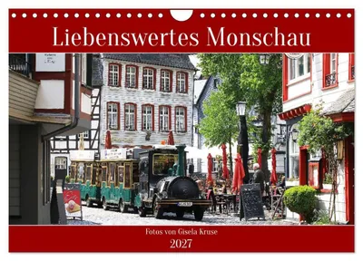 Produktbild von Liebenswertes Monschau (Wandkalender 2027 DIN A4 quer), CALVENDO Monatskalender