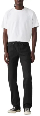 Produktbild von Levi's Herren 514 Straight Hose, Mineral Black Shady, 32W / 30L