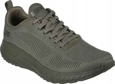 Produktbild von Skechers Herren Sportschuhe Bobs Squad Chaos Prism Bold oliv 44 EU