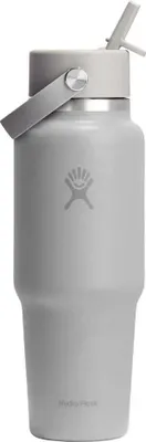 Immagine prodotto di Bottiglia thermos Hydro Flask Wide Flex Straw da 945 ml Grigio Grigio Taglia unica