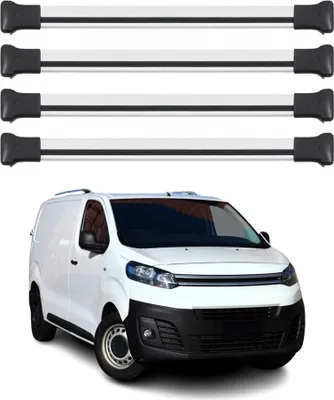 Immagine prodotto di Dachträger Grundtäger für Citroen Jumpy / Space Tourer 2016-2025 Alu Silber 4x