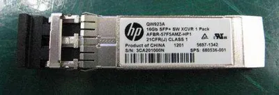 Produktbild von HP Enterprise 16Gb SFP+ FC Kurzwellen-Transceivermodul, 680536-001
