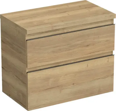 Obrázok produktu pre Skrinka pod umývadlo Jungborn TRENTA dub halifax prírodný 76,7 x 64,6 x 44,5 cm