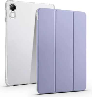 Produktbild von Schutz Tablet Hülle für Honor Pad X8 Pro / Pad X9 Case Klapp Tasche Cover 3-Fold, Farbe:Lila