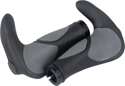 Produktbild von Stossfeste Fahrradlenkergriffe 22,2 mm Ergonomische Fahrradgriffe Rutschfeste Weichgummi-Lenkerabdeckung fuer Mountainbikes Rennraeder