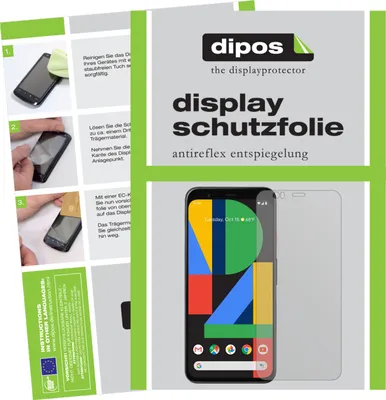 3x Panzerglas Für Google Pixel 4A – Fingerabdrucksensor-kompatibel, 9H Härte, Kratzfest