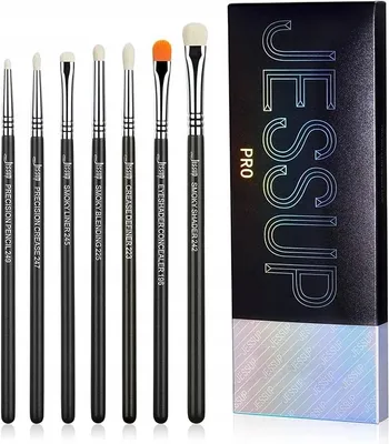 Obrázok produktu pre Sada štetcov Jessup Pro T334, čierna/strieborná