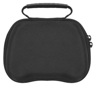 Imagen del producto de Funda de almacenamiento para mandos, a prueba de polvo y golpes, funda rígida para transportar mandos de PS5 y accesorios, color