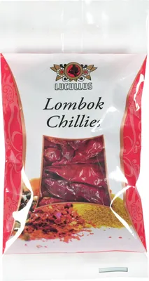 Produktbild von Lombok Chilis getrocknet 25g