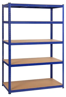 Productafbeelding van Yaheetech zwaar belastbaar schap, 180 x 120 x 60 cm, 5 planken, draagvermogen: 875 kg