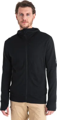 Produktbild von Icebreaker Merino 260 Quantum Zip-Hoodie Fleecejacke Herren schwarz XXL