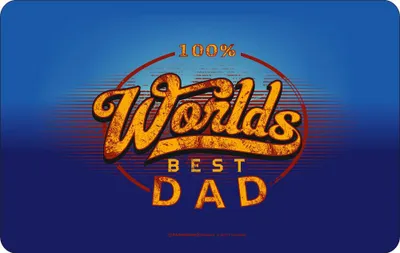 Produktbild von Papa - Frühstücksbrettchen - Worlds Best Dad