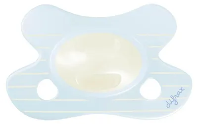 Produktbild von Difrax Natural Schnuller - Newborn - Stripy Blue