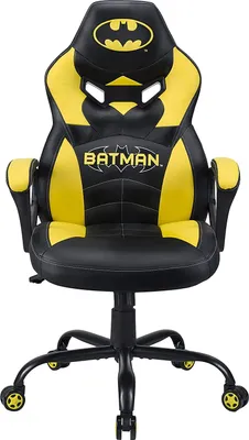Produktbild von Subsonic Batman Junior, PC-Gamingstuhl, 110 kg, Gepolsterter, ausgestopfter Sitz, Gepolsterte, ausgestopfte Rückenlehne, PC, 126 cm