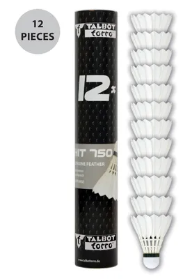 Image de TALBOT torro479086 TALBOT torro volant de badminton Hit 750, slow, blanc