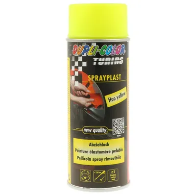 Produktbild von Dupli-Color Sprayplast, 0,4 l, Gelb, Glänzende Oberfläche, Spray