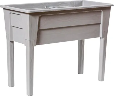 Produktbild von Toomax Niagara Hochbeet-Blumentopf, Kunststoff, hellgrau, Z0640M0--2501