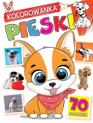 Obrázek produktu pro Kolorowanka Pieski