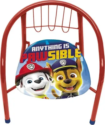 Image de chaise Paw Patrol junior 33,5 x 35,5 x 30 cm acier