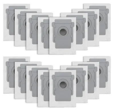 Produktbild von 16 Stück Staubsaugerbeutel,Ersatz Staubbeutel,Vacuum Cleaner Bags für iRobot Roomba i7/i7 Plus/i3/i4/i6/i8/s9/E5/E6/E7Series Staubsaugerbeutel Zubehör Ersatz Staubbeutel,Geeignet für Familien