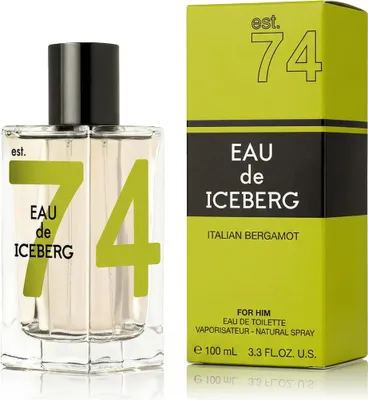 Zdjęcie produktu dla Iceberg Eau de Iceberg Italian Bergamot EDT 100 ml M