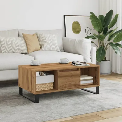 Produktbild von Möbel Couchtisch Artisan-Eiche 90x50x36,5 cm Holzwerkstoff - Couchtische 857341