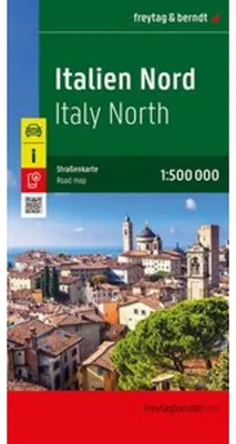 Produktbild von freytag & berndt Straßenkarte Italien Nord 1:500.000