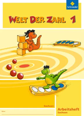 Produktbild von Welt der Zahl 1. Arbeitsheft. Sachsen