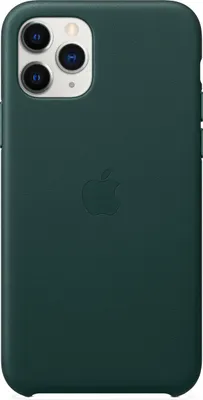 Image de Apple Backcover en cuir pour l'Apple iPhone 11 Pro - Forest Green