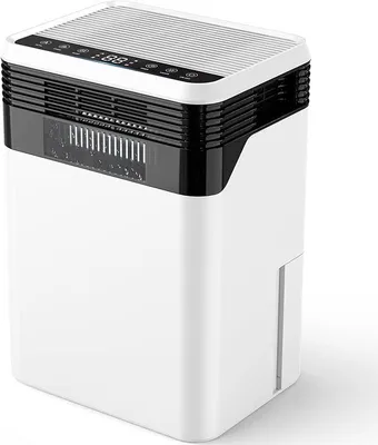 Produktbild von Luftentfeuchter, 3000ML Luftentfeuchter Elektrisch, 4 Halbleitertechnologie Auto-Feuchtigkeitssensor, Auto-Modus, Schlafmodus, Automatische Abtauung, Leise, 48H Timer