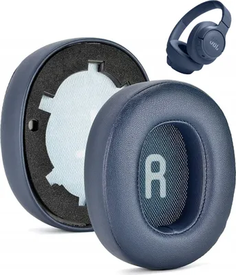 Obrázek produktu pro TRADEBIT 2x náhradní náušníky pro sluchátka JBL TUNE 700BT 710BT 720BT 750BTNC blue