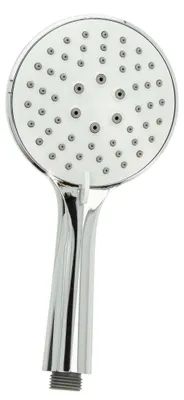 Produktbild von tecuro Komfort-Handbrause Ø 110 mm - mit 3-Funktionen und Antikalknoppen, verchromt
