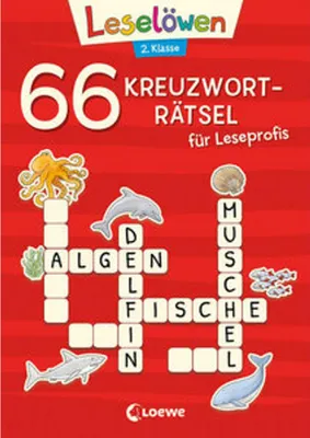 Image de 66 Kreuzworträtsel für Leseprofis - 2. Klasse (Rot)