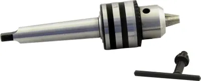 Produktbild von 1,5-13 mm Zahnkranzbohrfutter Zahnenkranzbohrfutter MK2 Kegeldorn Drehbank/Fräse