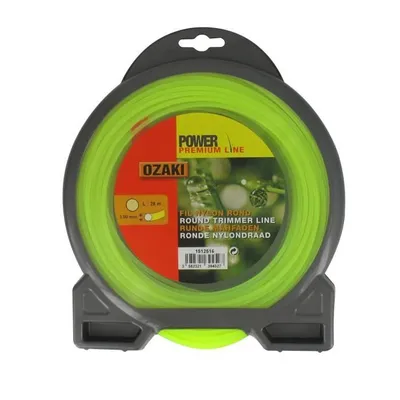 Immagine prodotto di GIARDINAGGIO PRATICO OZAKI filo di nylon rotondo premium per decespugliatori - Ø 3 mm - L 28 m