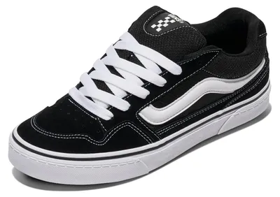 Produktbild von Vans Herren Caldrone Sneaker Caldrone Trainers, SUEDE/MESH BLACK/WHITE, 45 EU