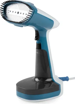Obrázek produktu pro Domo DO1154S, Ruční parní čistič, 0,22 l, 0,01 min, Černá, Modrá, Bílá, Knoflíky, 30 g/min