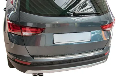 Zdjęcie produktu dla Osłona krawędzi bagażnika, matowa, z wygięciem, do samochodu Seat Ateca (typ KH7), produkowanego od 2016 roku