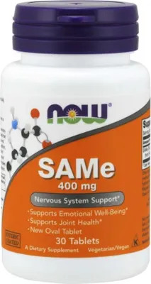 Produktbild von NOW Foods Same S-Adenosyl-L-Methionin 400 mg (30 Tabletten) 4774