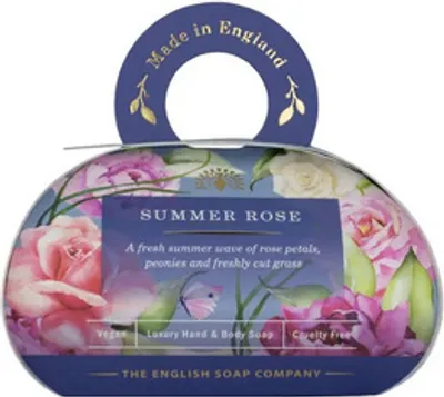 Produktbild von The English Soap Company Summer Rose 260 g, Feste Seife - Sommerrose