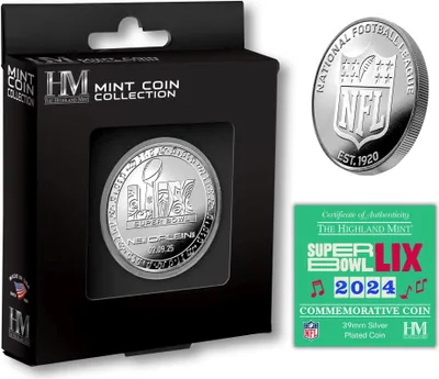 Obrázok produktu pre Super Bowl LIX New Orleans Flipová minca NFL 39 mm