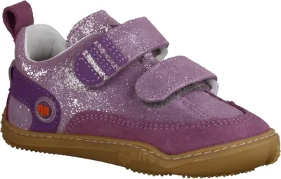 Zdjęcie produktu dla Ricosta Ahorn QN0010012 QNUFFS Buty minimalistyczne, dziewczęce, skórzane, różowe - Buty minimalistyczne DZIECIĘCE, wielokolorowe, skórzane (zamszowe)