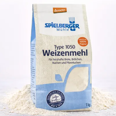 Obrázek produktu pro Pšeničná mouka typ 1050 Demeter 1kg