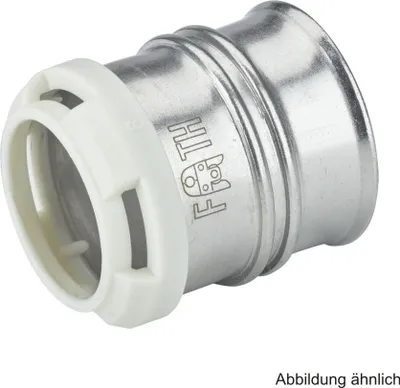 Produktbild von Alpex Ersatz-Presshülse Edelstahl, mit Fixierring, 26 mm