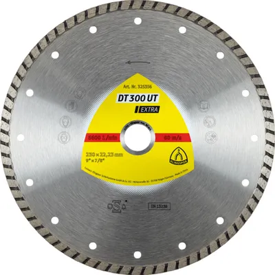 Produktbild von TURBO-DIAMANTSCHEIBE für Beton und Dachziegel 115 mm