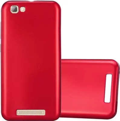 Produktbild von Cadorabo Schutzhülle für ZTE Blade A612 Hülle in Rot Handyhülle TPU Silikon Etui Cover Case