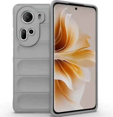 Image de Etui pour Oppo Reno11 Soft TPU Silicone Shockproof Protective Case Grey