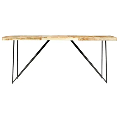 Immagine prodotto di vidaXL Tavolo da pranzo 180×90×76 cm in legno massiccio di mango