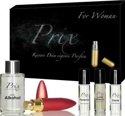 Produktbild von Prix Parfüm selber machen erwachsene Geschenk- Set Duft für Damen Basic