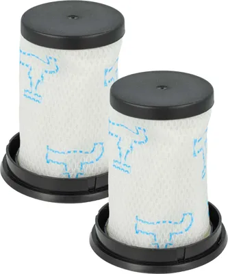 Produktbild von vhbw 2x Trennfilter kompatibel mit Rowenta Air Force Flex RH9572, RH9571, RH9574, 7 60 Staubsauger - Ersatz-Filter, Abwaschbar Schwarz Blau Weiß